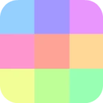 solid color wallpapers android application logo